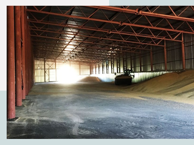 Строительство зернохранилищ в Торжке