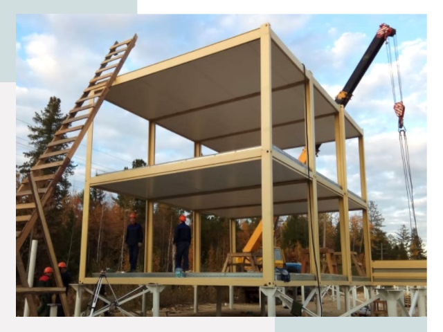 Строительство модульных здания Торжок