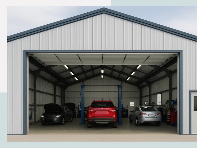 Ангары из сэндвич панелей от 613 руб. в Торжок