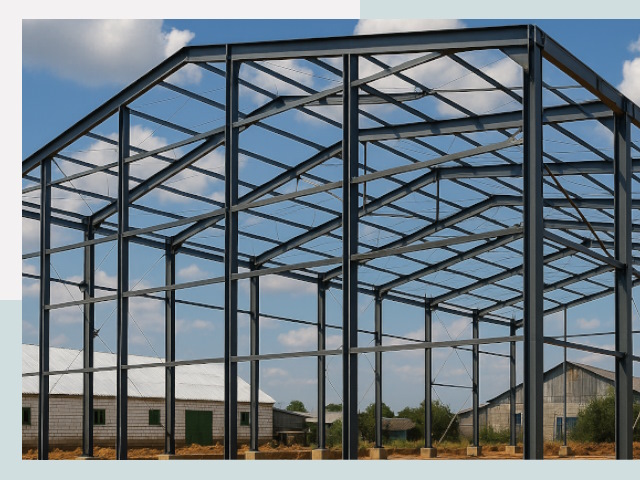 Быстровозводимые ангары от СтальСтрой-Трж по цене 613 руб.