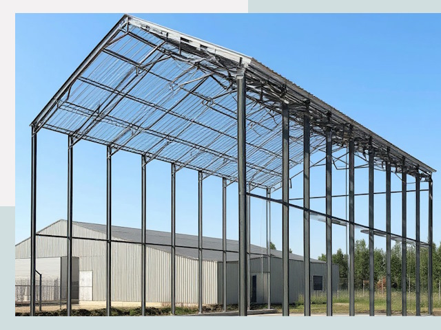 Прямо стенные ангары от СтальСтрой-Трж по цене 613 руб.