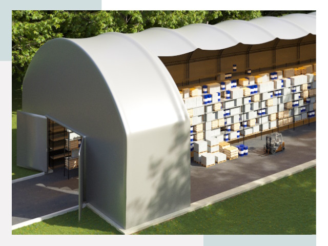 Тентовые ангары в Торжке