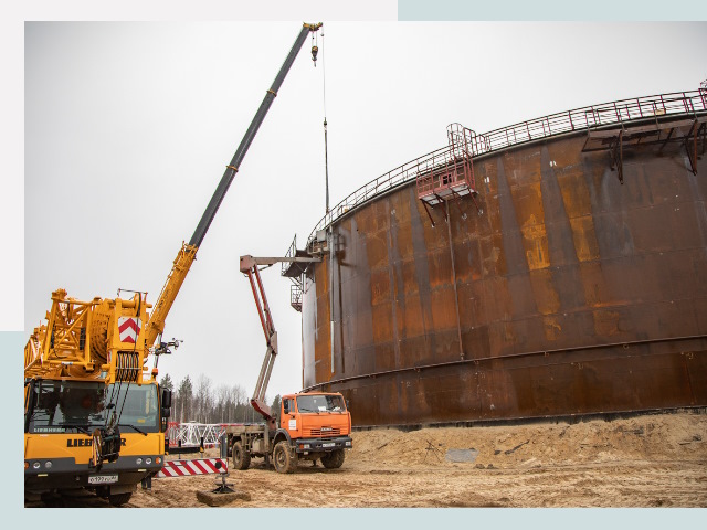 Монтаж резервуаров в Торжке от 613 руб. за м³