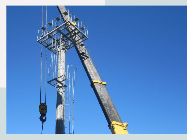 Монтаж осветительных мачт в Торжок от 613 руб.