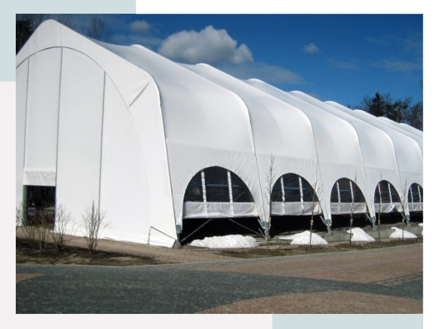 Каркасно-тентовые сооружения в Торжке