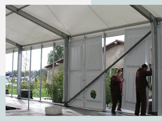 Быстро сборные шатры в Торжок от 613 руб. за м²