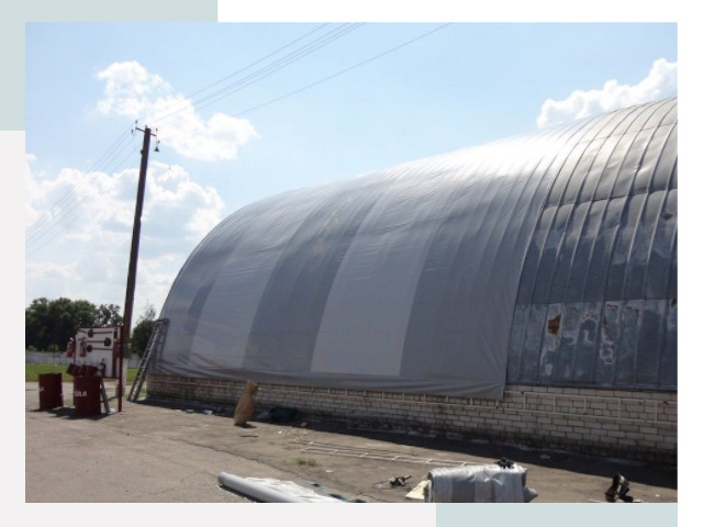 Ремонт ангаров в Торжке