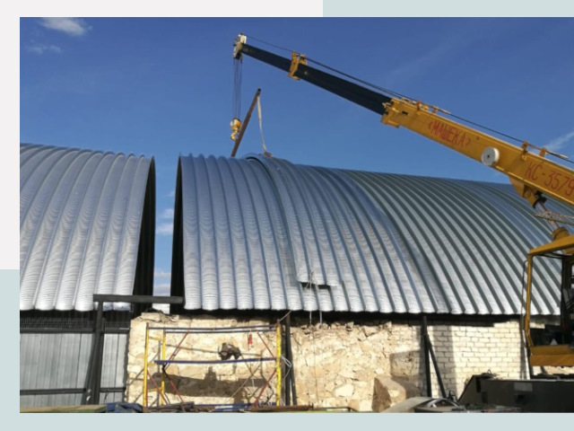 Реконструкция ангаров в Торжке от 613 руб.